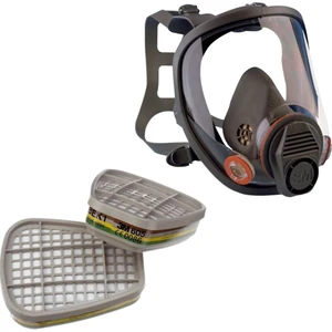 3m 6800 Tam Yüz Maskesi ve 3m 6059 Abek1 Maske Filtresi