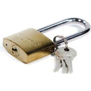 Kup Asma Kilit Sarı Uzun 38 mm