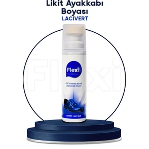 Flexi Care Lacivert Spor Deri Likit Ayakkabı Boyası 75 ml