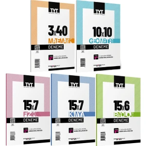 Marka Yks TYT Sayısal Deneme 5 Li Set