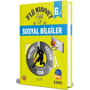 İşleyen Zeka Yayınları 6. Sınıf Sosyal Bilgiler 3'lü Kuvvet Serisi Seti