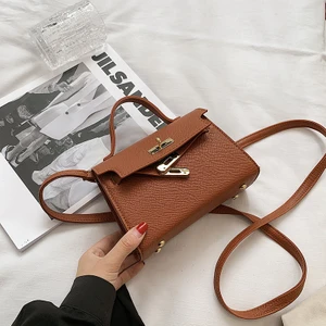 Fantastic Shop Kadın Günlük Omuz Çantası - Kahverengi (Yurt Dışından)