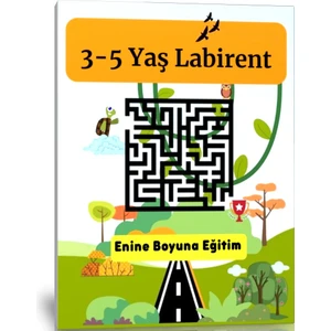 3-5 Yaş Labirent Kitabı (Ciltli)