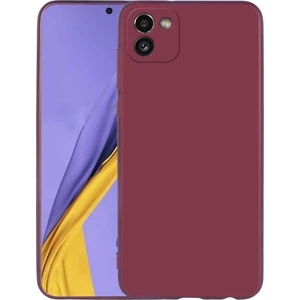 Kny Samsung Galaxy A03 Kılıf Ultra Ince Mat Silikon