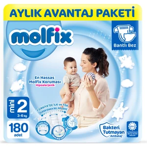 Bebek Bezi 2 Beden Mini Aylık Avantaj Paketi 180 Adet