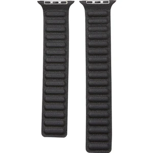 Apple Watch Ultra 49 mm Için Kademelı Manyetik Deri Leather Kayış-Kordon