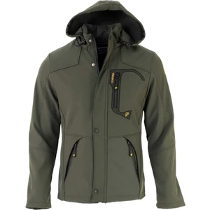 Erkek Haki Su ve Rüzgar Geçirmez Softshell Mont