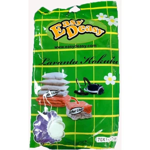 70 x 110 cm Lavanta Kokulu Vakumlu Saklama Torbası Vakumlu Hurç