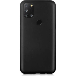 Alcatel 3x 2020 Kılıf Premier Mat Silikon Esnek Koruma Siyah
