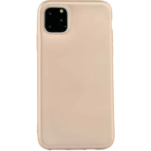 Apple iPhone 11 Kılıf Premier Silikon Esnek Arka Koruma Gold