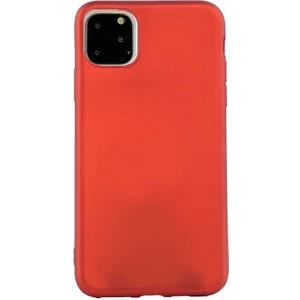 Apple iPhone 11 Kılıf Premier Silikon Esnek Arka Koruma Kırmızı