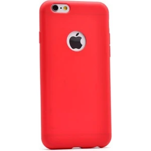Apple iPhone 5 5s Kılıf Premier Silikon Kılıf Kırmızı