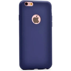 Apple iPhone 6 6s Kılıf Premier Silikon Esnek Silikon Lacivert