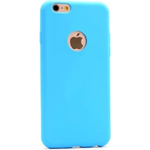 Apple iPhone 6 6s Kılıf Premier Silikon Esnek Silikon Turkuaz