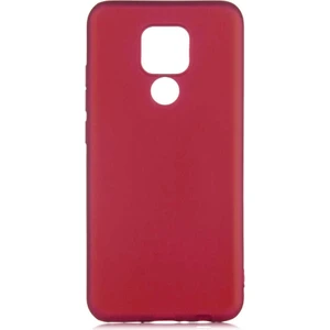 General Mobile Gm 20 Kılıf Premier Silikon Esnek Koruma Mürdüm