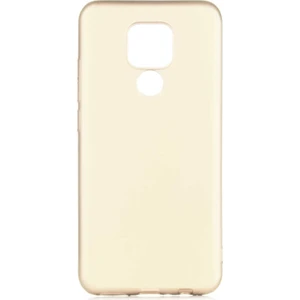 General Mobile Gm 20 Kılıf Premier Silikon Esnek Koruma Gold