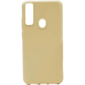 General Mobile Gm 20 Pro Kılıf Premier Silikon Esnek Koruma Gold