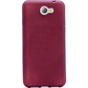 General Mobile Gm6 Kılıf Premier Silikon Kılıf Esnek Kılıf Mürdüm