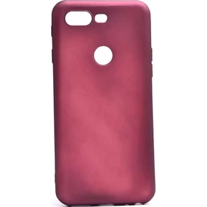 General Mobile Gm9 Pro Kılıf Premier Silikon + Nano Mürdüm