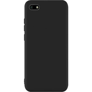 Huawei Honor 7s Kılıf Premier Silikon Esnek Arka Koruma Siyah