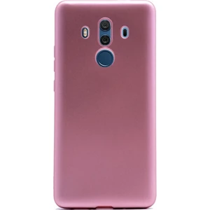 Huawei Mate 10 Pro Kılıf Premier Silikon Kılıf Mat Kılıf Bronz