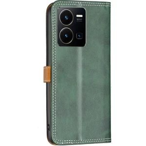 ZH Store Vivo Y35/Y22 Için Deri Kasa (Yurt Dışından)