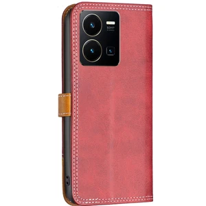 ZH Store Vivo Y35/Y22 Için Deri Kasa (Yurt Dışından)
