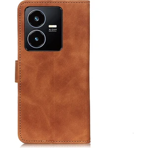 ZH Store Vivo Y35 4g / Y22S Için Deri Kasa (Yurt Dışından)