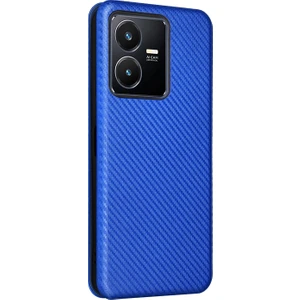 ZH Store Vivo Y22S / Y35 Için Karbon Fiber Doku Kılıfı (Yurt Dışından)
