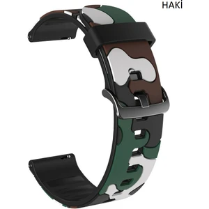 Samsung Gear Watch 3 41MM Active 2 40 44MM Kamuflaj Tme Kordon 20MM