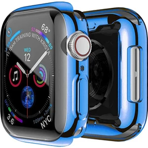 Apple Watch 2 3 4 38 mm Silikon Kapak Kılıf Ekran Koruyucu