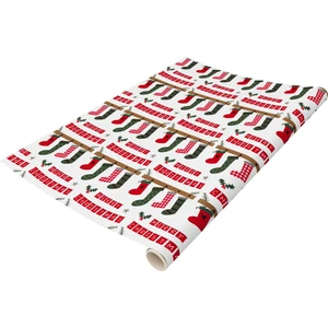 50 x 70 cm Yeni Yıl Yılbaşı Noel Temalı Hediye Paketleme Ambalaj Kağıdı (6’lı Paket)