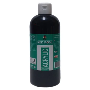 Red Rose Akrilik Boya Siyah Renk 500 ml
