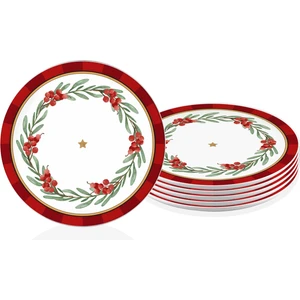 The Mia Globe Servis Tabağı 6 Lı Set 26 cm