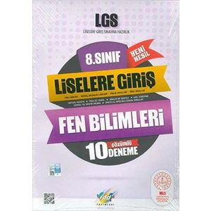 Fdd 8. Sınıf Lgs Fen Bilimleri 10 Çözümlü Deneme