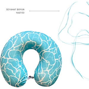 Ra Visco Pillow Visco Hafızalı Ortopedik Seyahat Boyun Yastığı