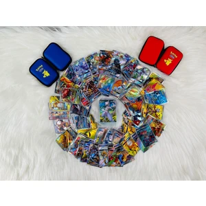 Pokemon Gx Oyun Kartı Çantalı Set 100 Adet Kart ve 2 Adet Çanta