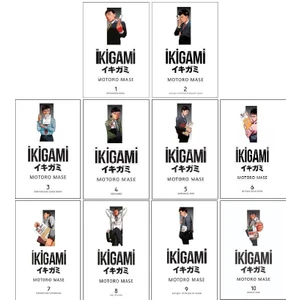 Ikigami 1-2-3-4-5-6-7-8-9-10. Ciltler Manga Seti