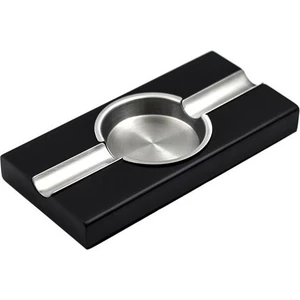 Haitun Metal Puro Küllük Ev Kül Tepsi Açık Lüks Çift Tutucu Puro Sigara Küllükler Puro Aksesuarları Erkekler (Yurt Dışından)