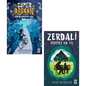 Yaşar Bayraktar 2 Kitap Set - Süper Başkan - Zerdali