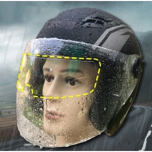 Motosiklet Kask Buğu Önleyici Kask Yağmur Kaydırıcı