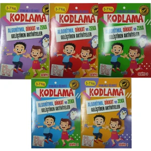 3-7 Yaş İçin Kodlama Etkinlikleri 5'li