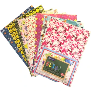 Fly Color A4 Desenli El Işi Kağıdı 10 Desen