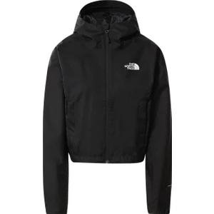 The North Face Cropped Quest Kadın Siyah Kapüşonlu Ceket