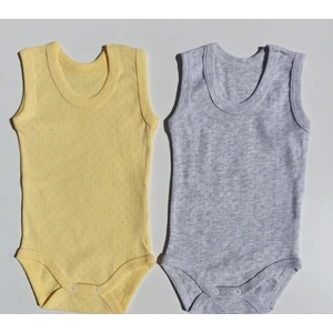 Özdemirli Bebe Jakarlı Klimalı Askılı Çıtçıtlı Badi 2 Li Paket