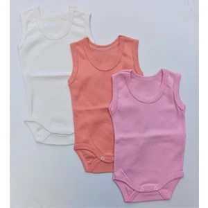 Özdemirli Bebe 3 Lü Paket Askılı Çıtçıtlı Badi
