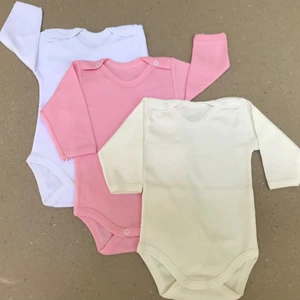 Çıtçıtlı Badi Uzun Kol (3 Lü Paket)