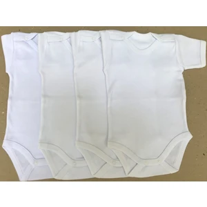 Çıtçıtlı Badi Kısa Kol (4 Lü Paket)