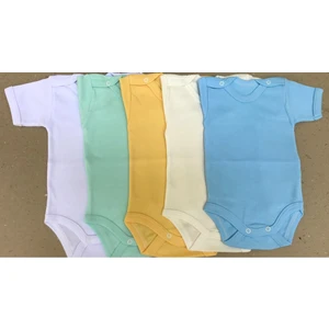 Çıtçıtlı Badi Kısa Kol (5 Li Paket)