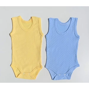 Özdemirli Bebe Jakarlı Klimalı Askılı Çıtçıtlı Badi 2 Li Paket